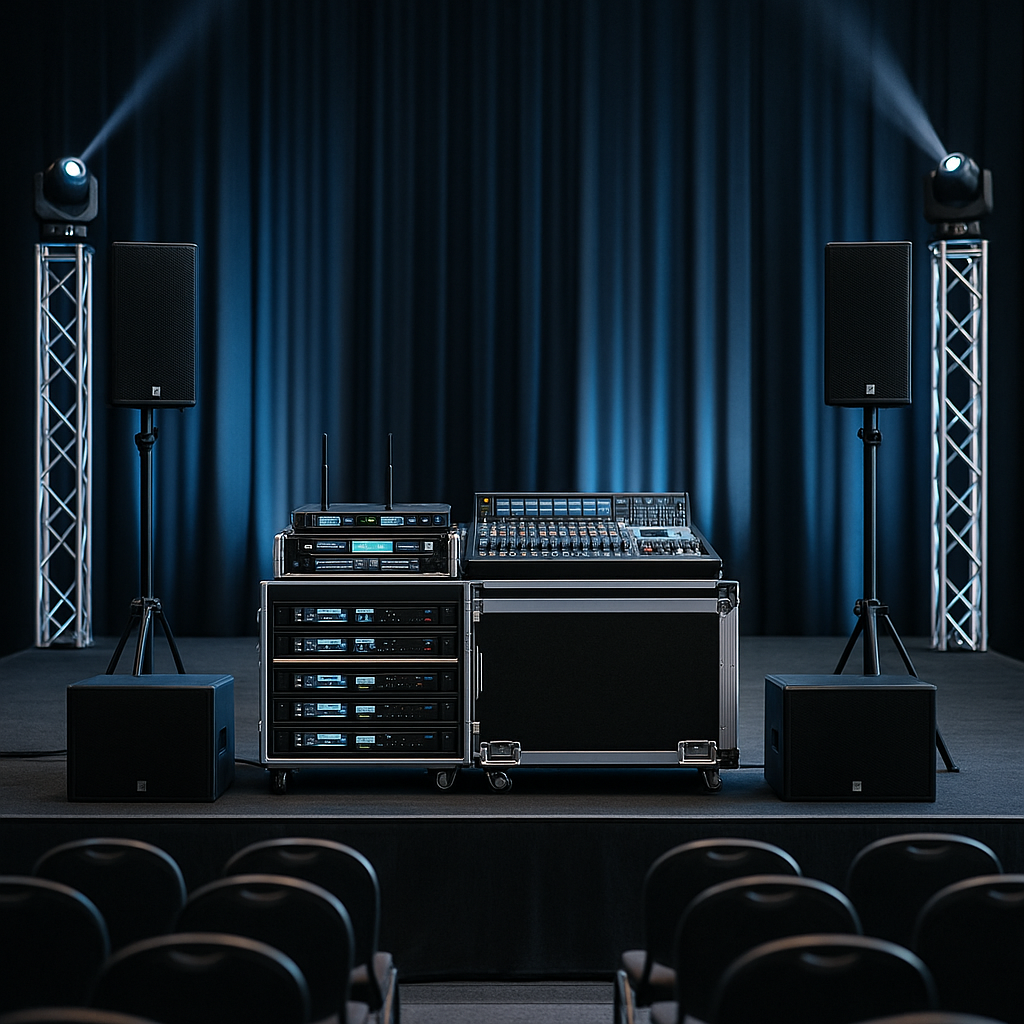 Luci scenografiche per evento live